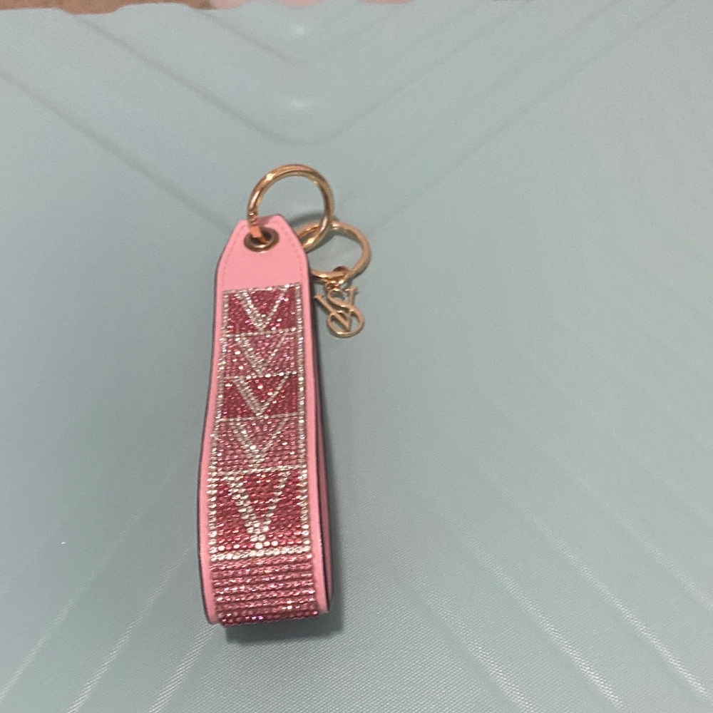 Victoria's Secret Pink and Gold Key Holder